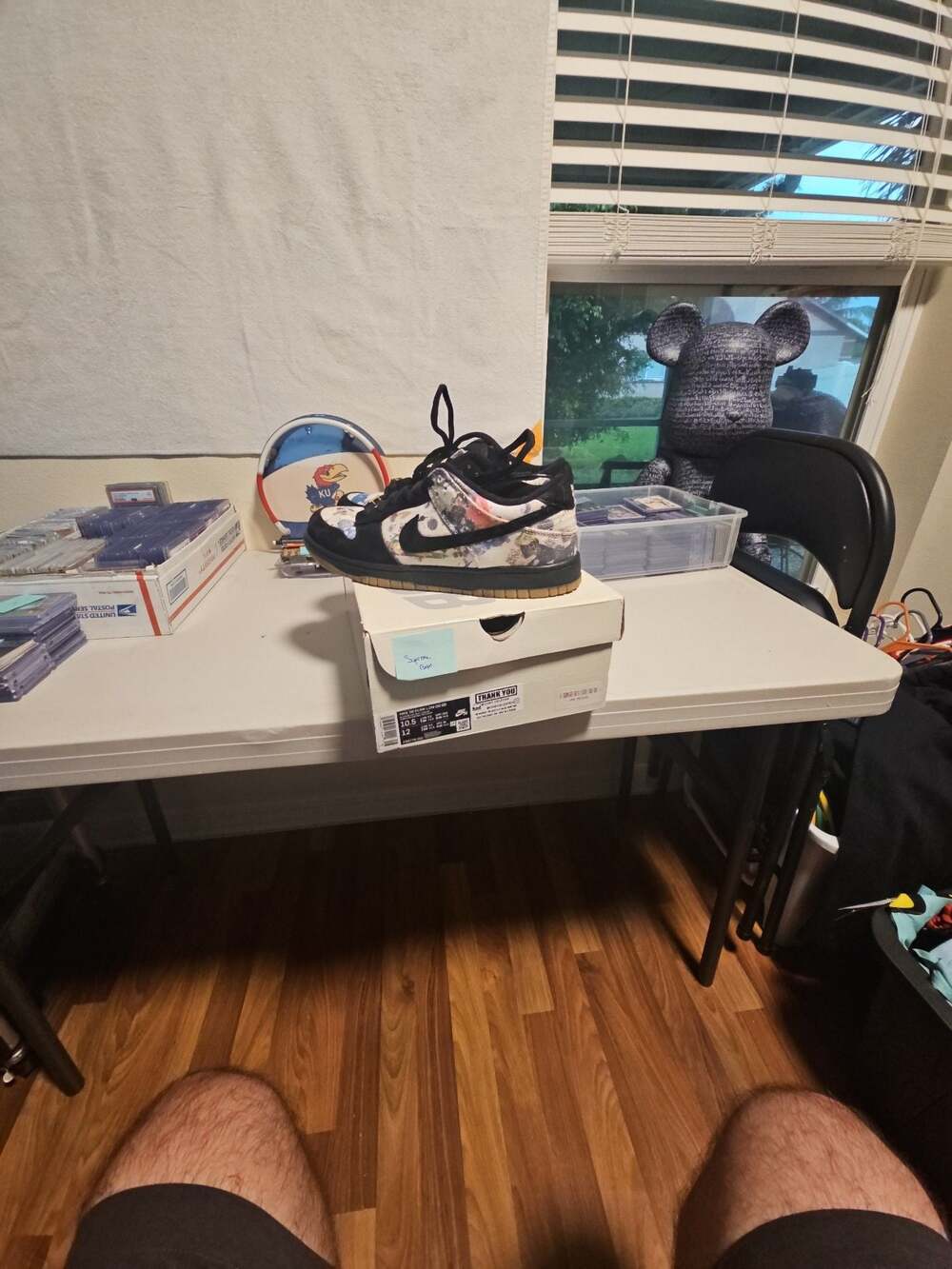 Nike SB Dunk Low x Supreme Rammellzee Black FD8778-001 - SIZE 10.5 - DS OG All🔥